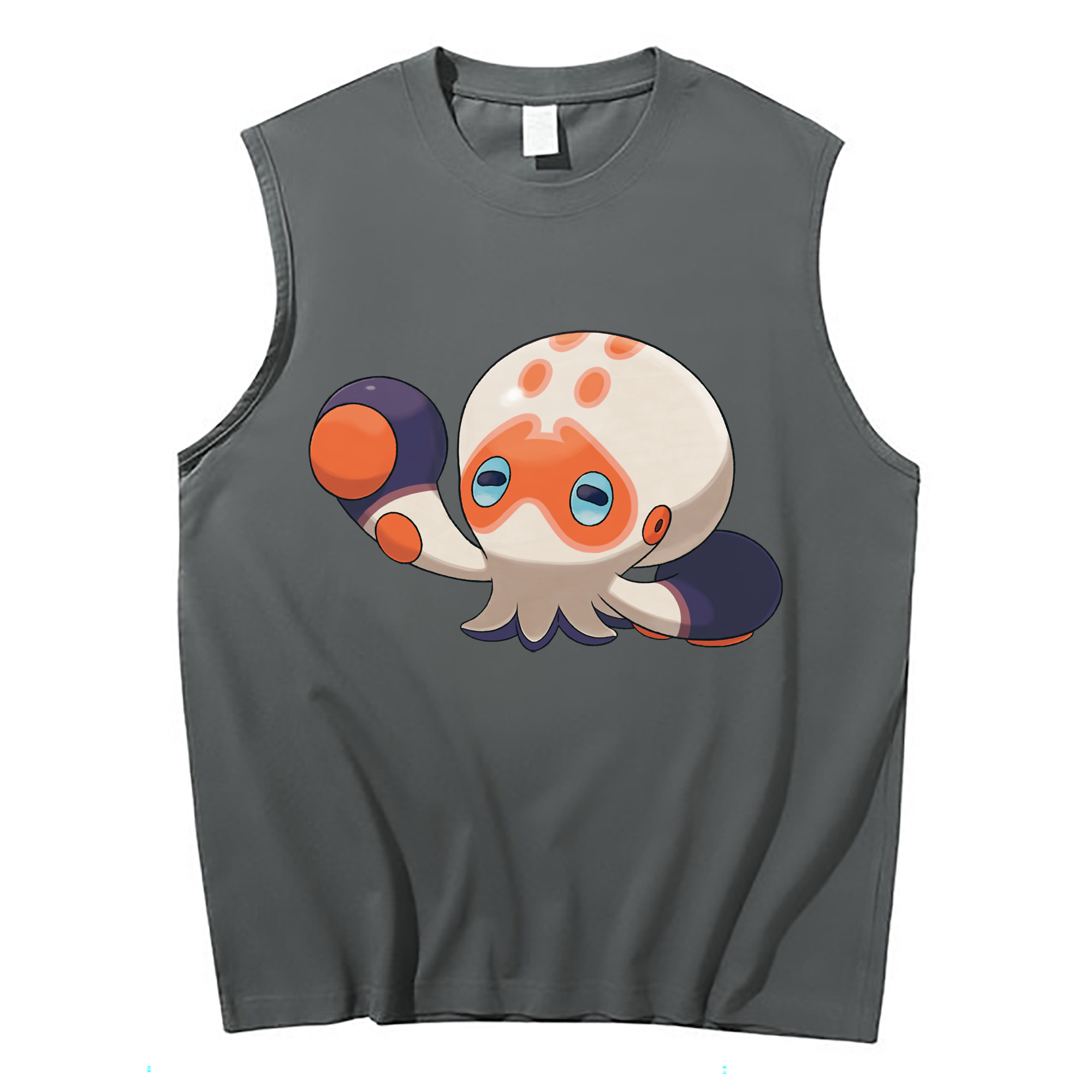 （画像用） ポケットモンスター Pokémon コットン100％タンクトップ（フロントプリント）